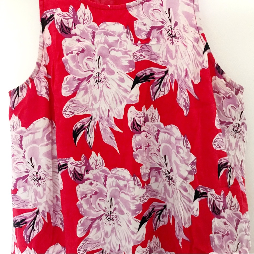 ASTR Floral Racerback Shift Dress - Picture 7 of 8